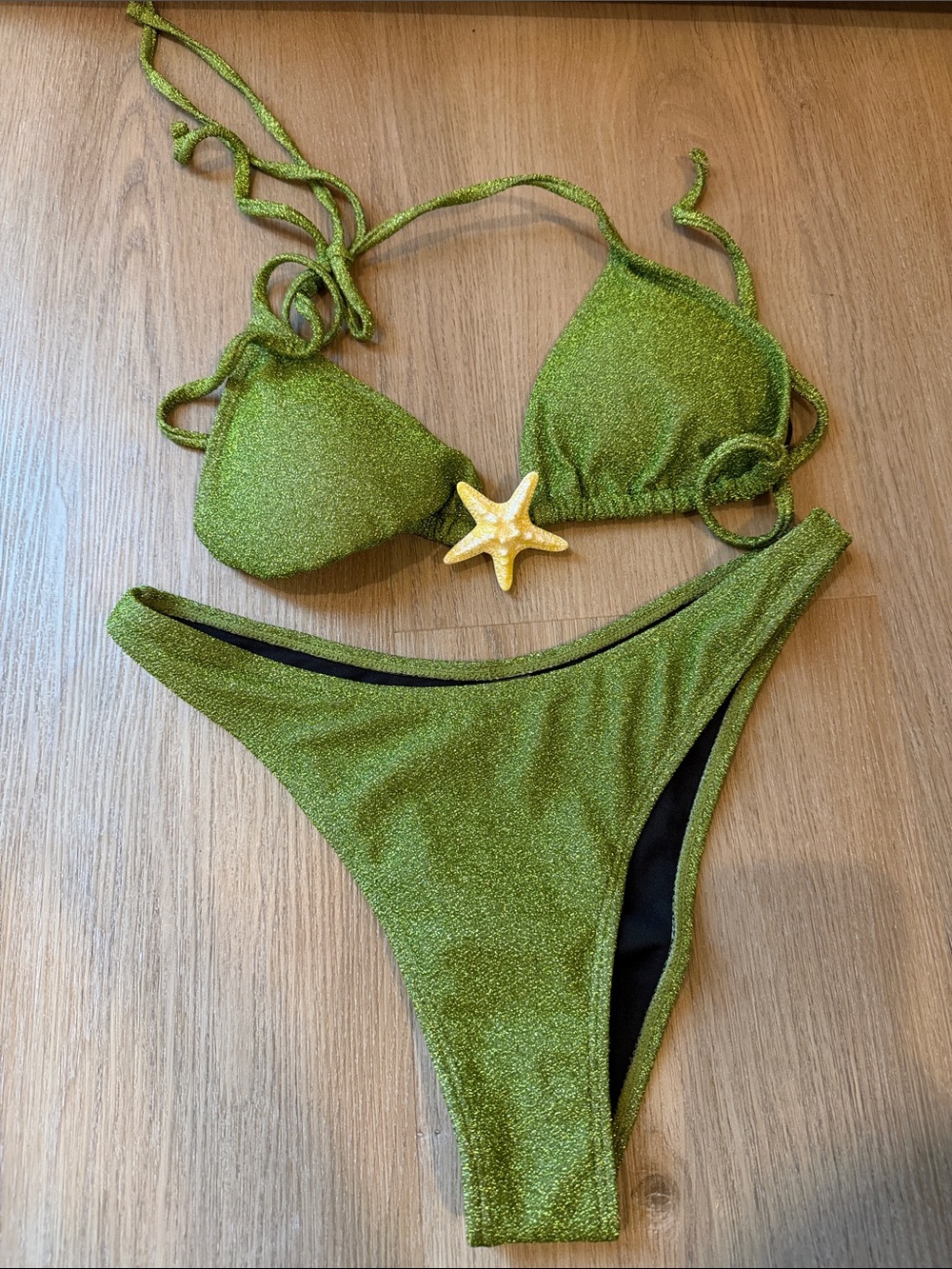 Sparkle Sea shell bikini L